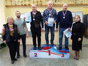 Ветераны вышли на рубеж